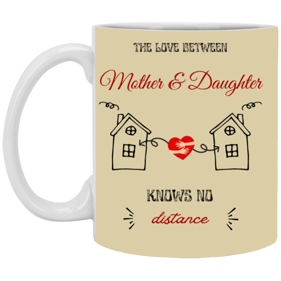 Mother to Daughter Distance Mug