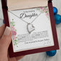 To My Amazing Daughter- Forever Love Necklace