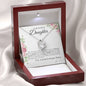 To My Amazing Daughter- Forever Love Necklace