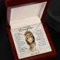 To My Daughter Lion | Love Knot Necklace