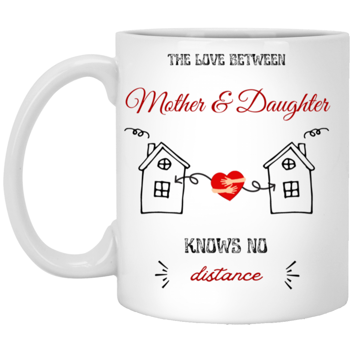 Mother to Daughter Distance Mug