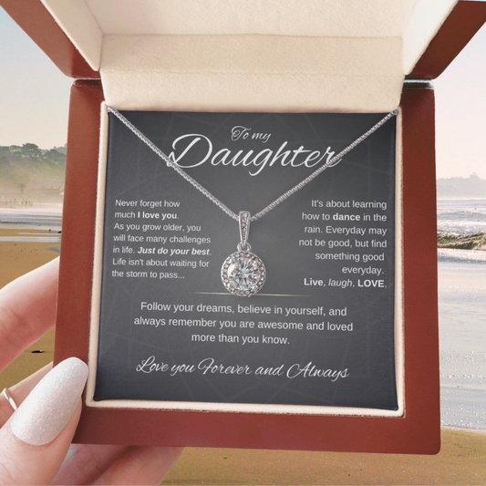 To My Daughter Pendant | Dance Rain